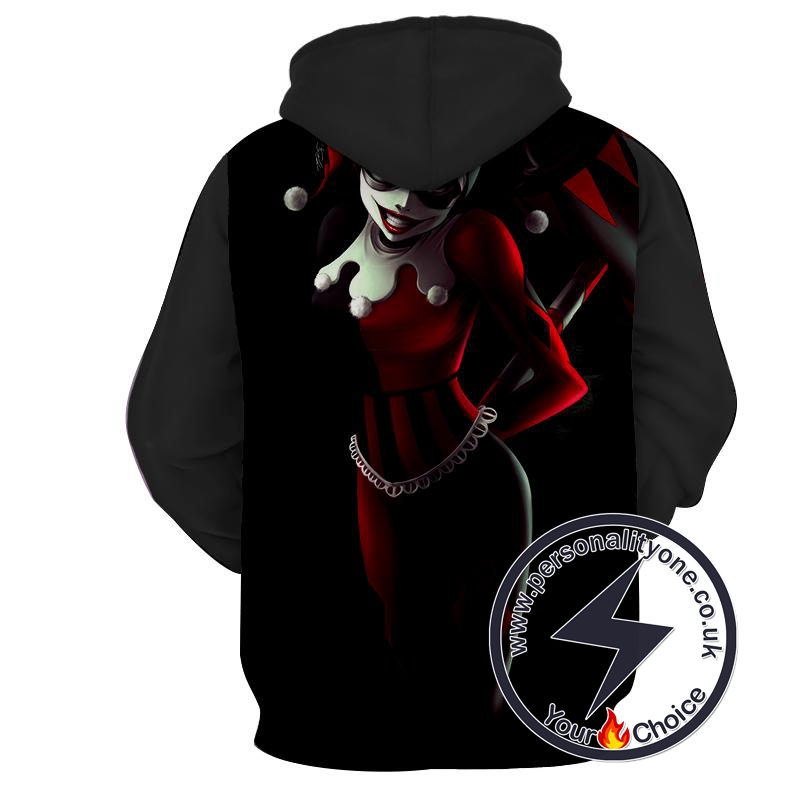Harley Quinn - Harley Quinn 3D - Hoodies